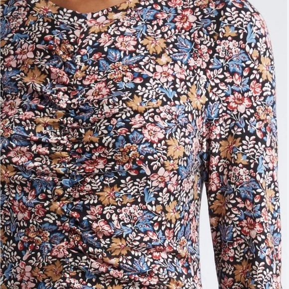 Veronica Beard Detta NWOT floral paisley long sleeve top - Picture 5 of 8